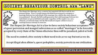 SOCIETY BEHAVIOUR CONTROL aka "LAWS"