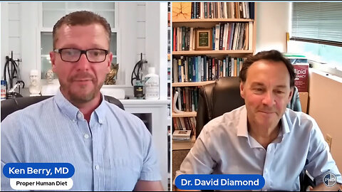 High Cholesterol is Healthy - Dr. Ken Berry - Dr. David Diamond