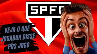 JOGADOR DO SÃO PAULO DIZ QUE TREINADOR É BURRO!