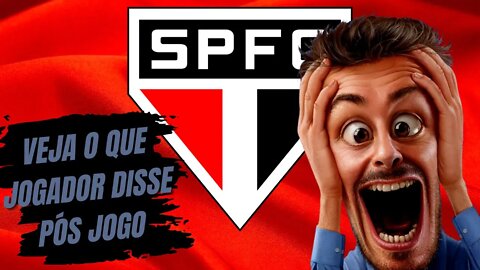 JOGADOR DO SÃO PAULO DIZ QUE TREINADOR É BURRO!