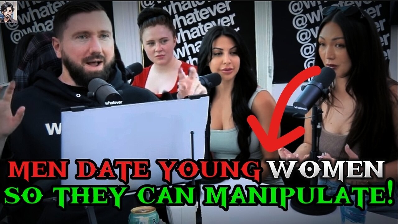 Brian Destroyed two feminists saying men date young women so they can manipulate them!