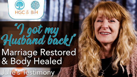 Marriage Restored, Body Healed, Osteopenia, Fibromyalgia and Depression Gone - Julie's Testimony