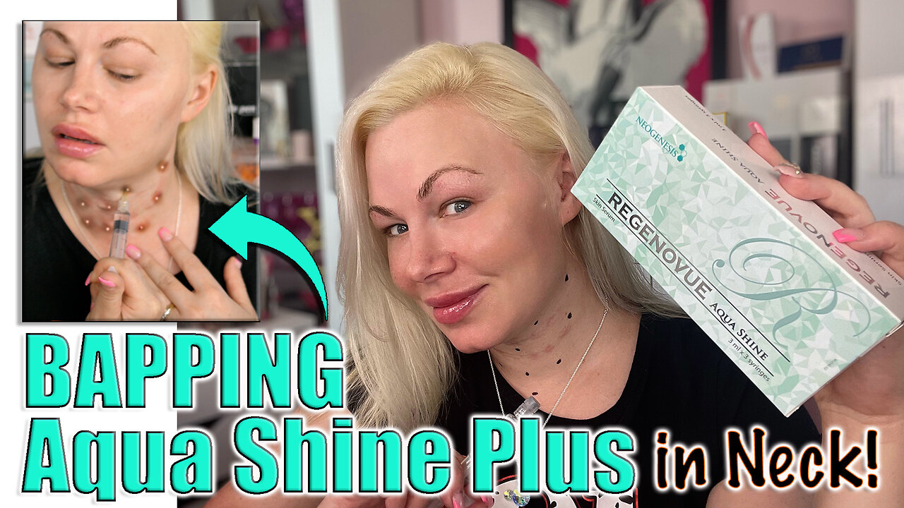 Bapping Regenovue Aqua Shine Plus in Neck AceCosm | Code Jessica10 Saves you Money!