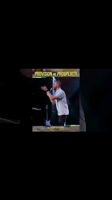 God’s PROVISION vs PROSPERITY 🙏💵 #Shorts