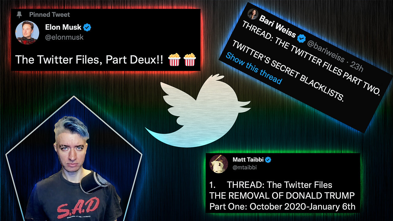 BOMBSHELL: TWITTER FILES Part 2 & 3 | Trump's Removal & Shadow Banning – Johnny Massacre Show 559