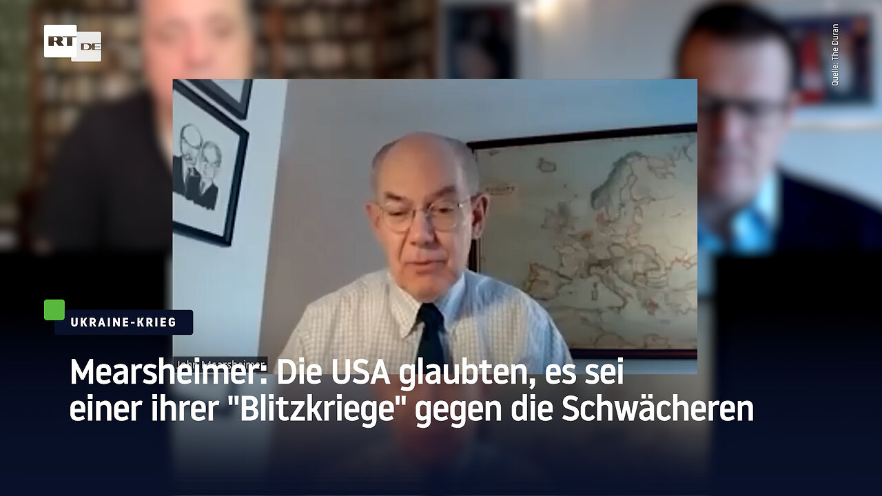 Mearsheimer: Die USA glaubten, es sei einer ihrer "Blitzkriege" gegen die Schwächeren