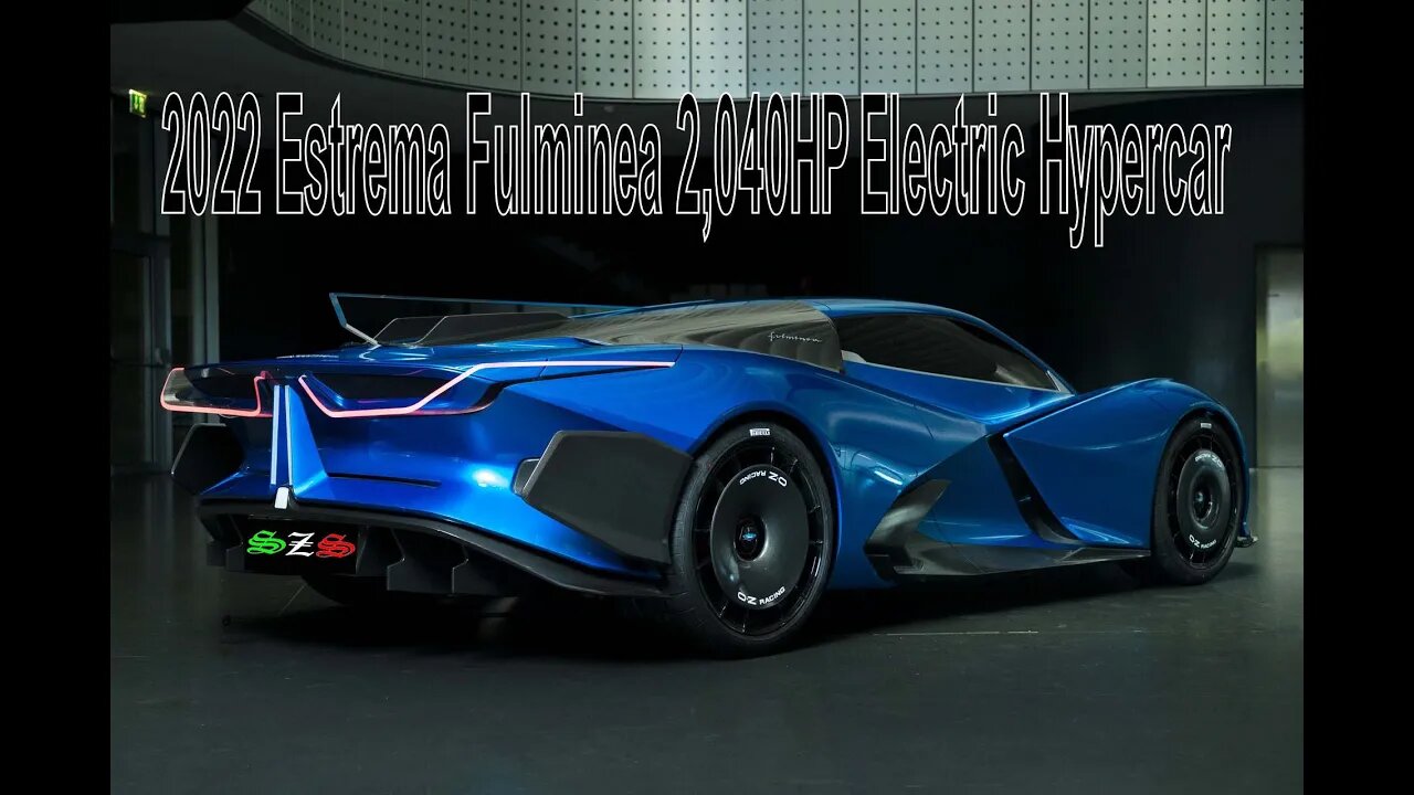 2022 Estrema Fulminea 2040HP Electric Hypercar