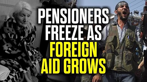 Pensioners Freeze as Foreign Aid Grows