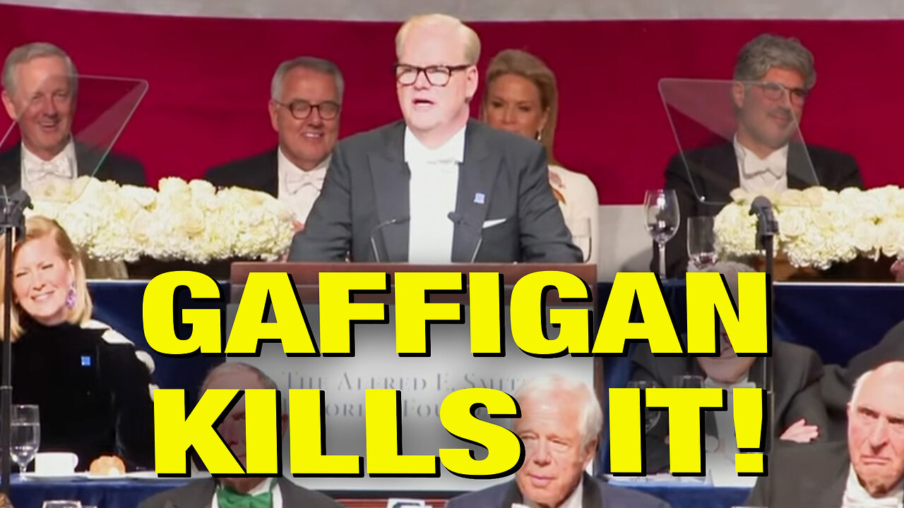 Jim Gaffigan Shreds BOTH SIDES At Al Smith Dinner