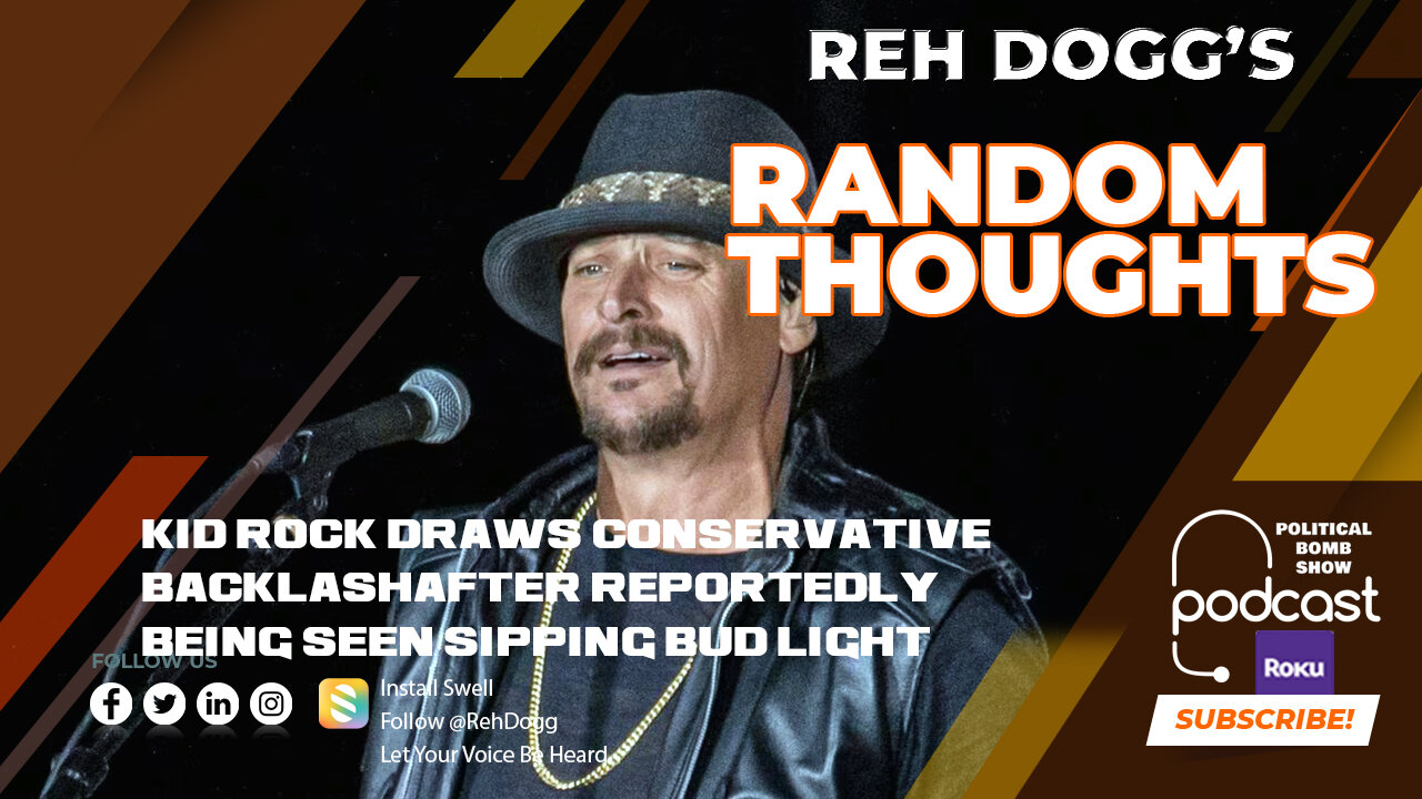 Kid Rock draws conservative backlash after reportedly being seen sipping Bud Light