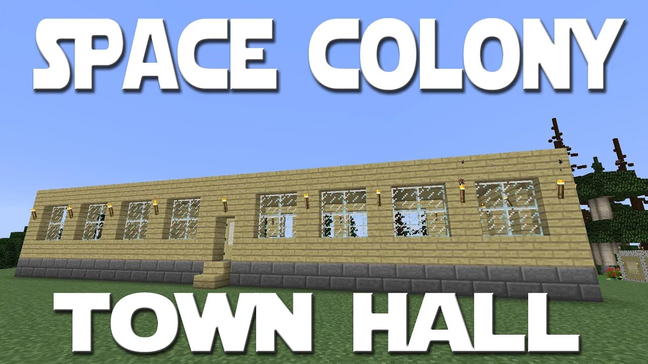 Minecolonies Space Colony ep 6 - Trying To Build The Town Hall