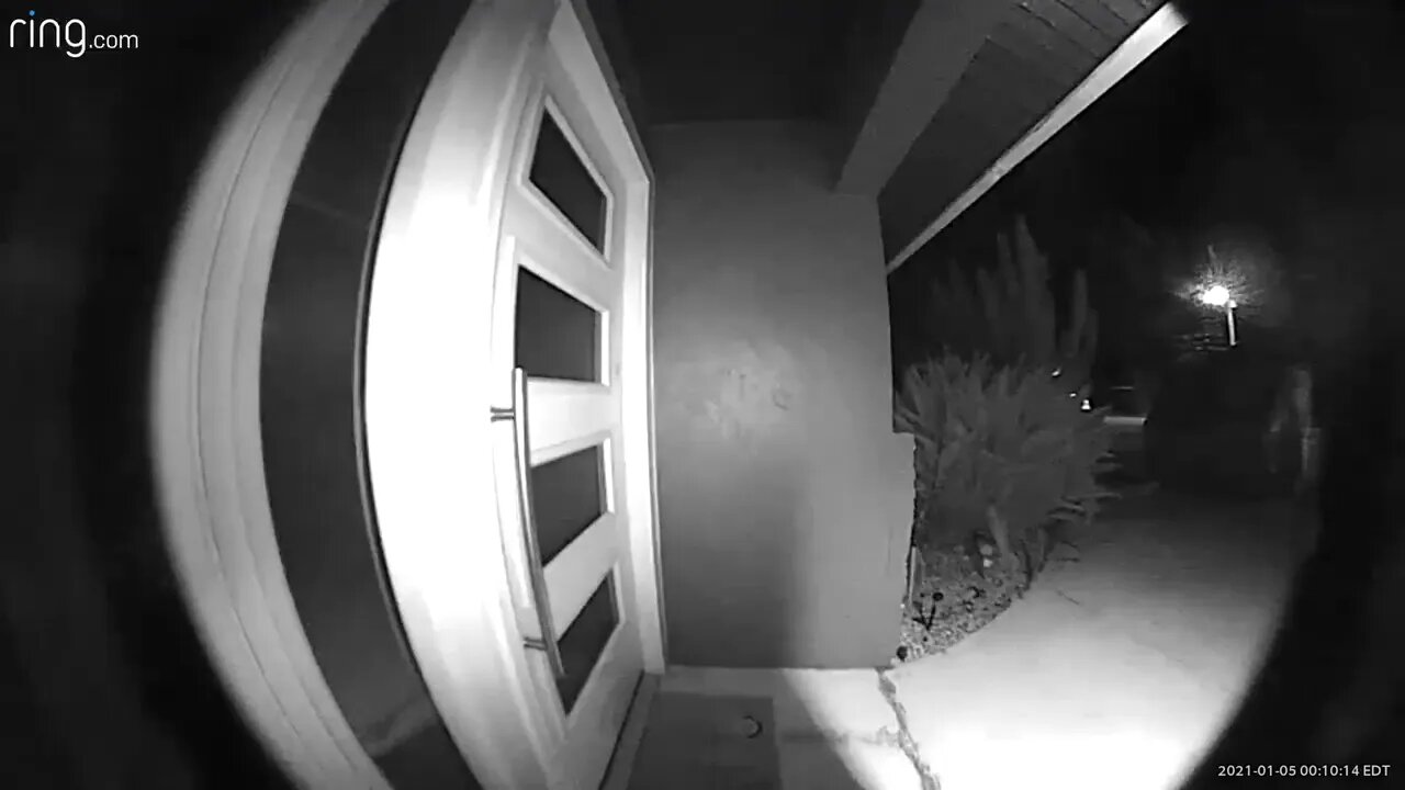 WTH? Creepy Video at Our Front Door