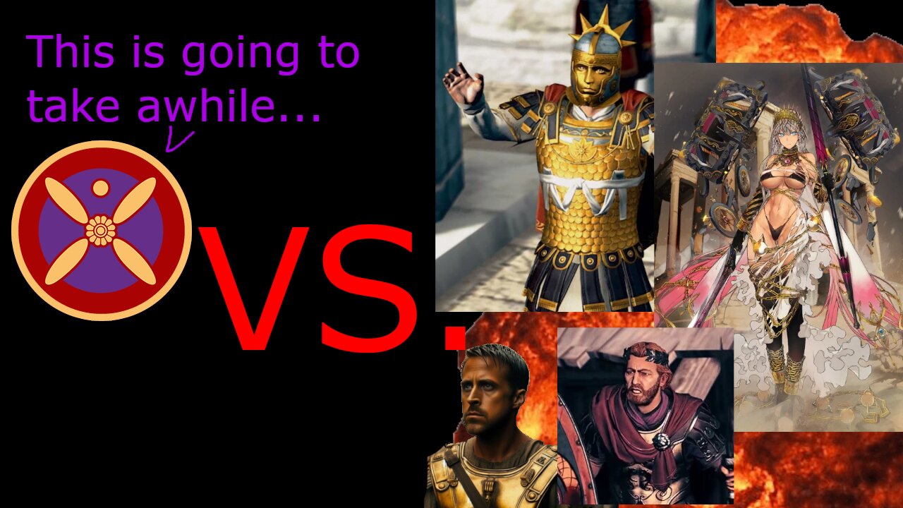 To Destroy Rome: Empire Divided Sassanid's Campaign Part 1- We Have To Fight All Of Them?