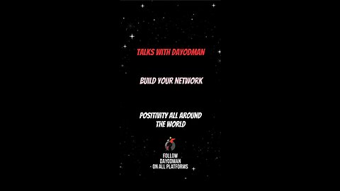 Build Your Network #dayodman #networking #grow #eeyayyahh #motivation