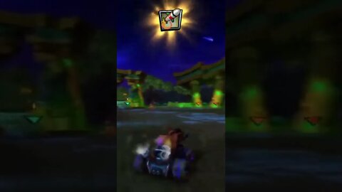 Purple Lava Rock Wheels Gameplay - Crash Team Racing Nitro-Fueled (Tire Effect)