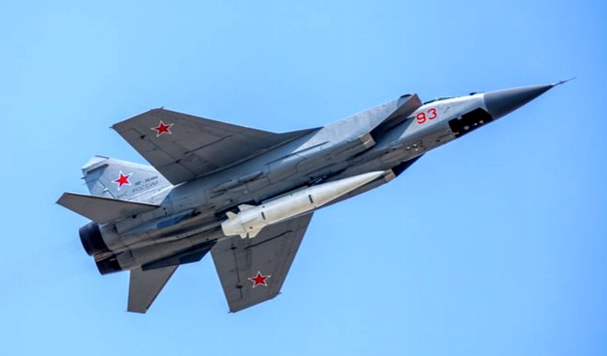 42.RUSSIAN HYPERSONIC MISSILE "KINZHAL"ーUSED IN ACTUAL BATTLE