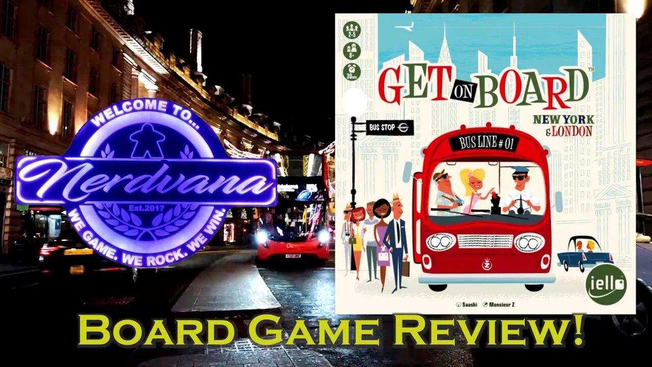 Get On Board: New York & London Board Game Review