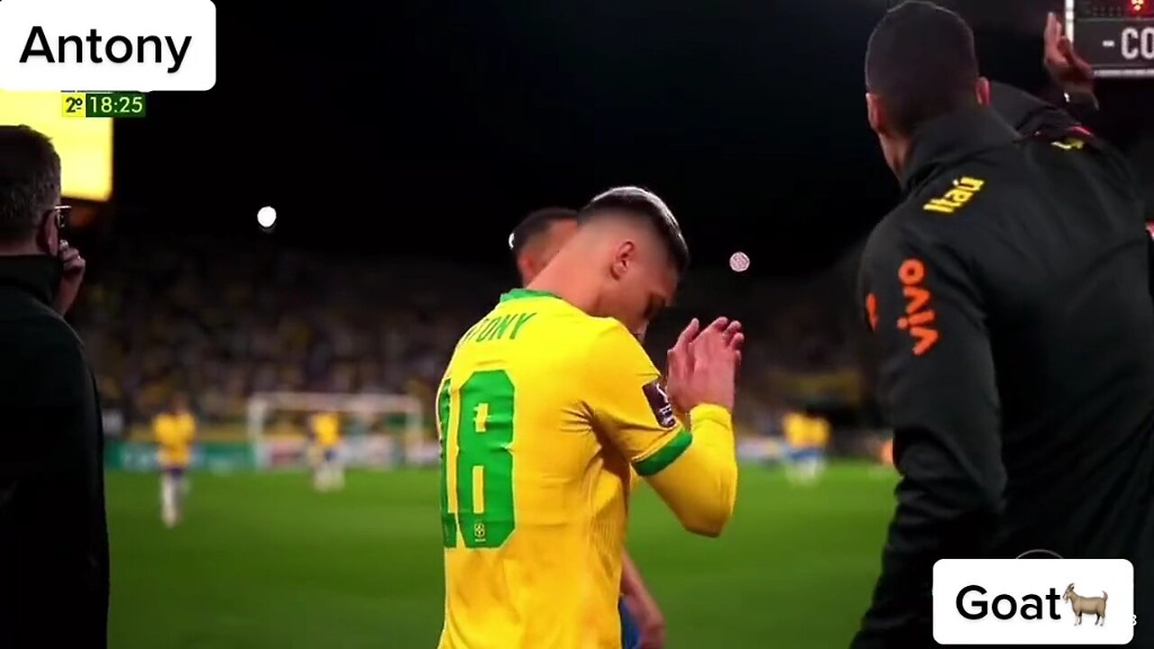 The beautiful skills of Antony Matheus in the Brazilian National Team, Qatar World Cup 2022