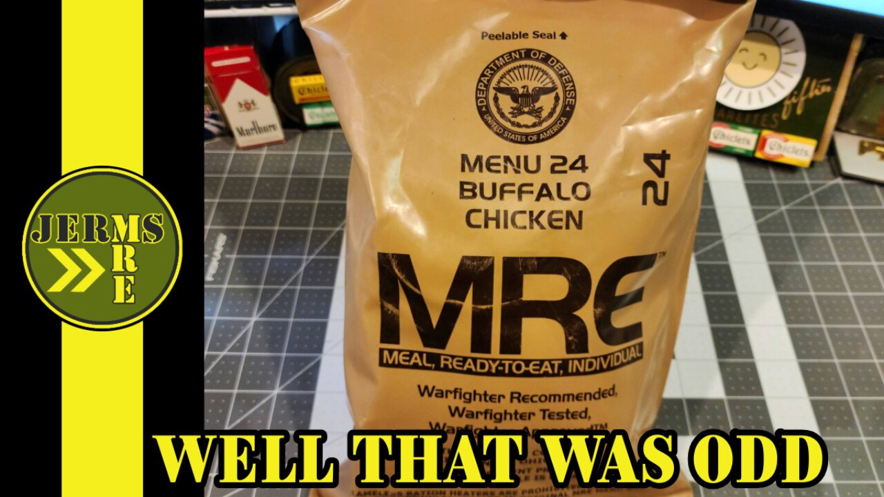 ODD!! 2010 US MRE Menu #24 Buffalo Chicken MRE Review