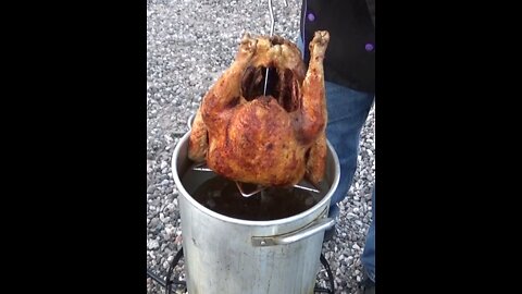 Turkey fry 2020 Part 1 (Dipping The Bird)