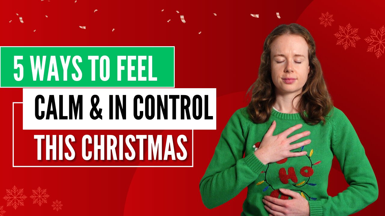 How to feel calm & in control this Christmas 🎄