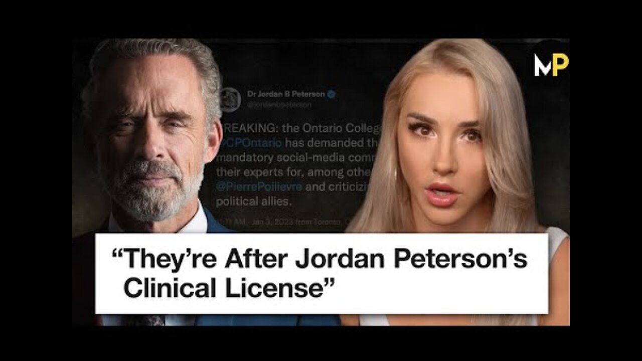 They Are Attempting to Take Jordan Peterson’s Clinical Psychology License