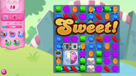 Candy Crush Saga Level 654