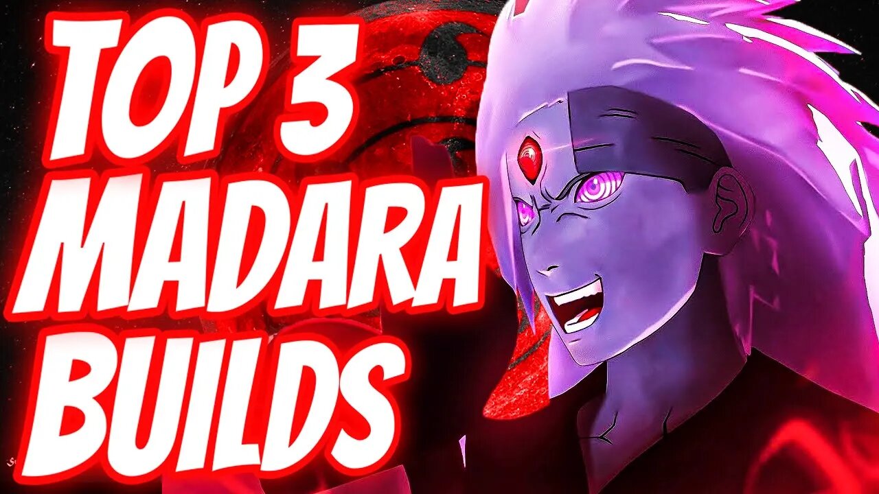 BEST BROKEN 6 PATHS MADARA BUILDS in Naruto to Boruto Shinobi Striker