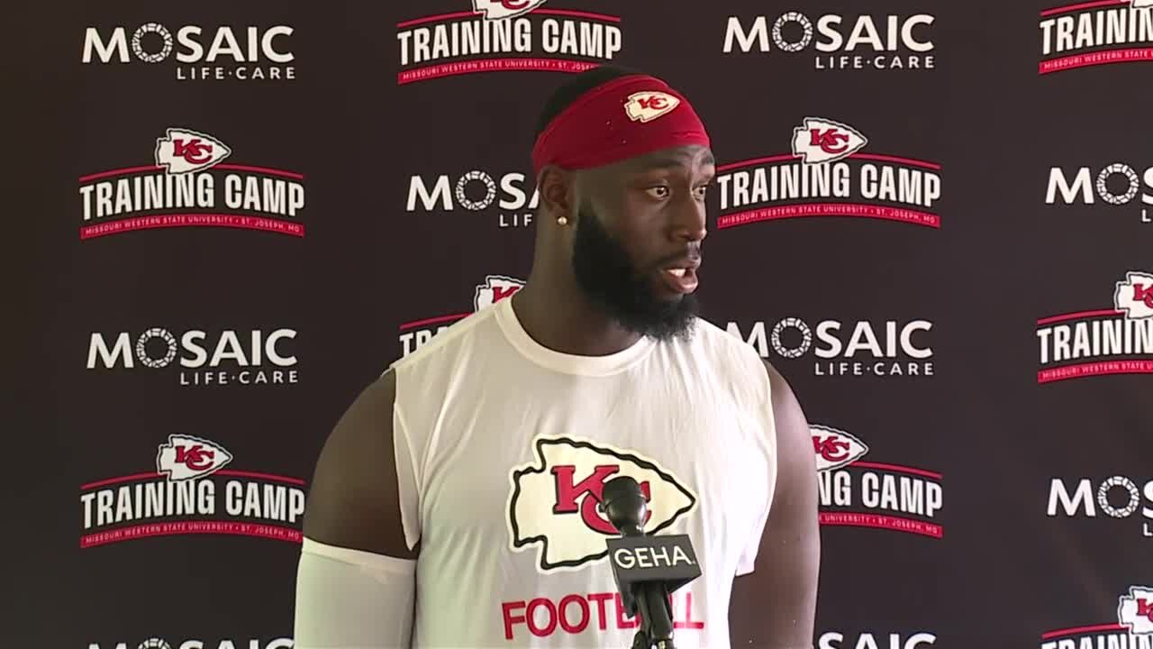 New Chiefs DE Charles Omenihu's goal when pads come on: 'Physicality'