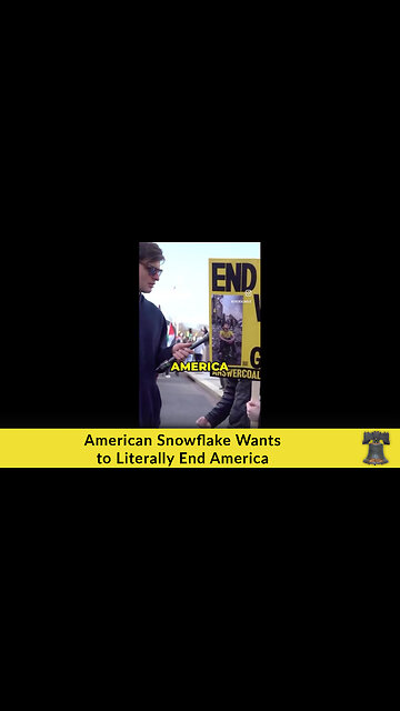 American Snowflake Wants to Literally End America