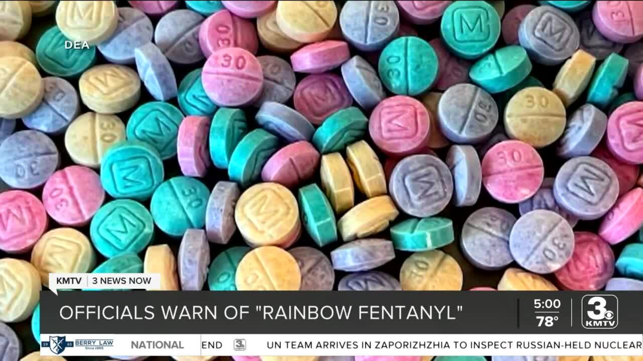 Authorities issue warning about 'rainbow fentanyl'