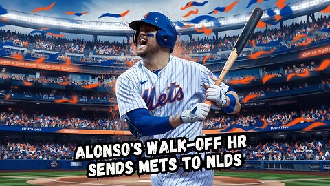 WALK-OFF MAGIC! Pete Alonso Sends Mets to NLDS