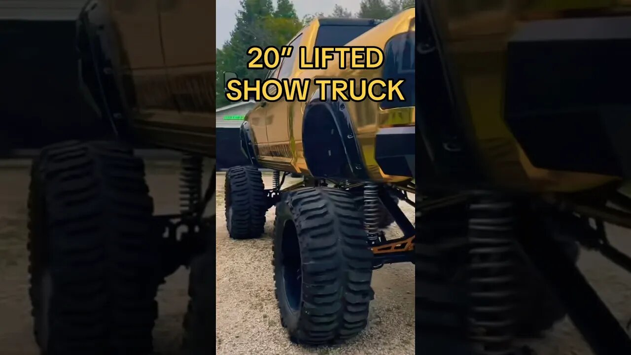 20” LIFTED SHOW TRUCK GETS PUT TO WORK *and breaks*… 🥲😳