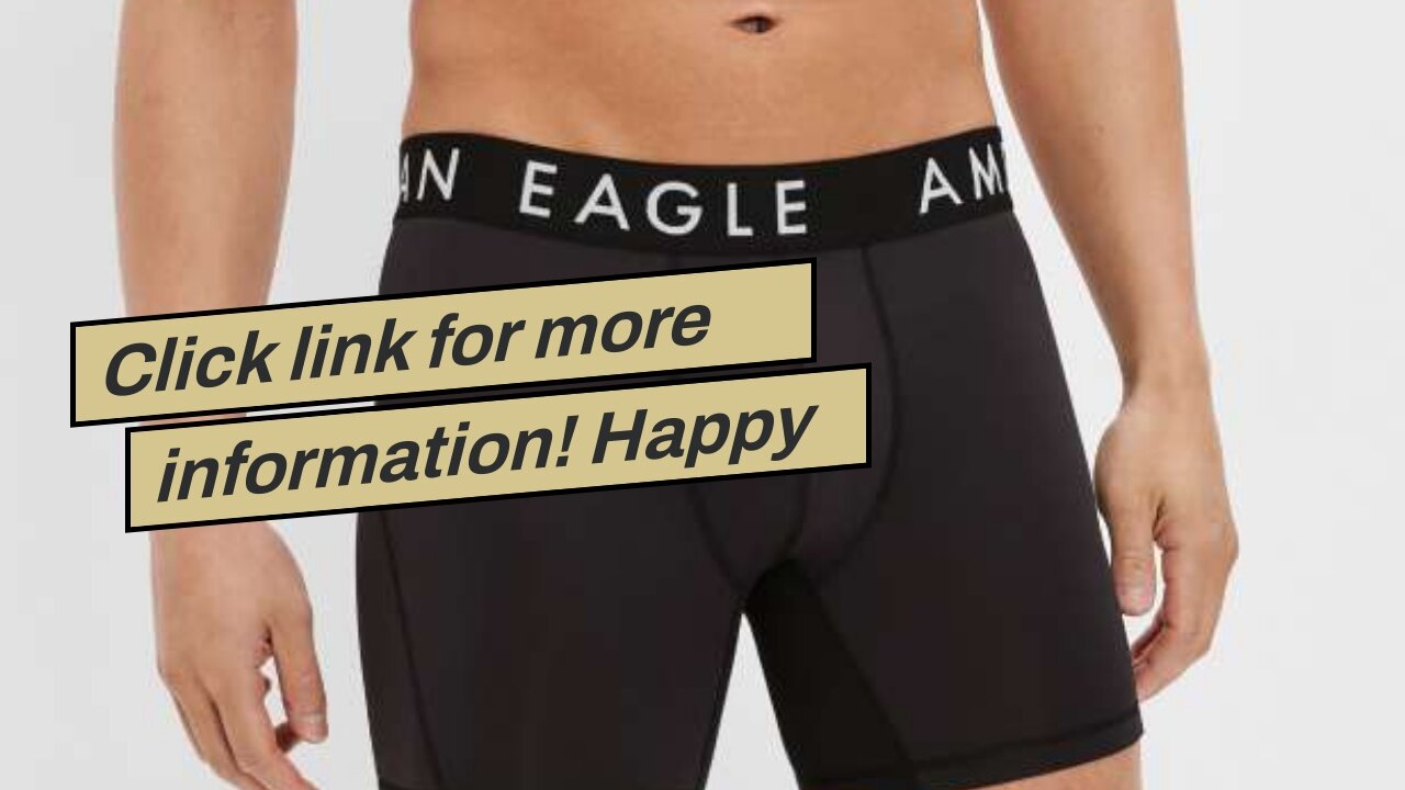 Click link for more information! Happy Boxer Simpson's Mens Performance Boxer Brief Poly Spande...