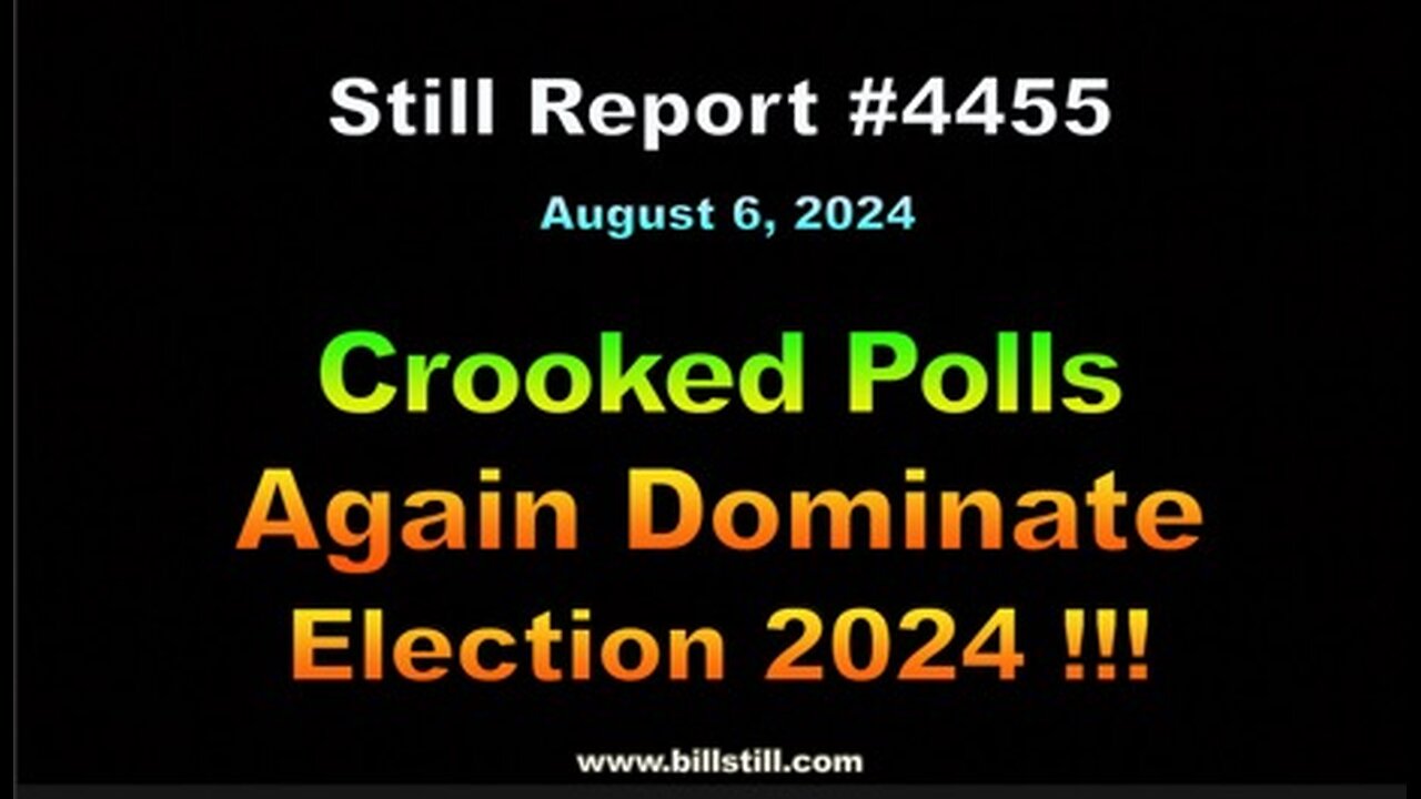 Crooked Polls Again This Election !!!, 4455