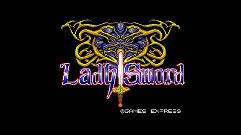 Lady Sword: The 10 Captive Maidens (PC Engine): Intro & Title Presentation