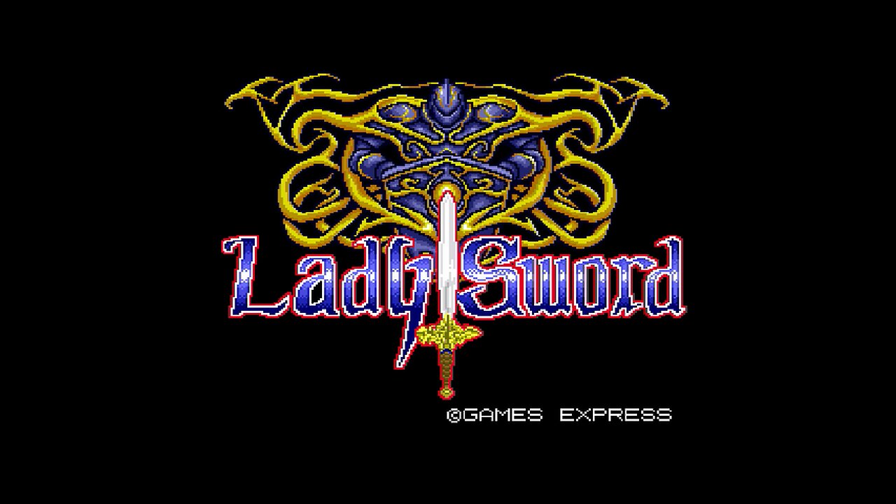 Lady Sword: The 10 Captive Maidens (PC Engine): Intro & Title Presentation