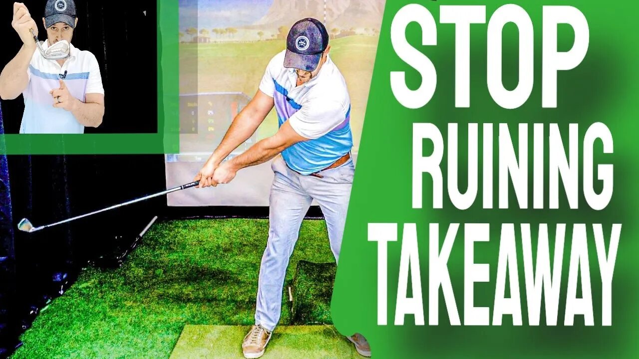 Perfect Golf Swing Takeaway Is SO Much EASIER When You Do This | Fix Golf TAKEAWAY Too Far Inside