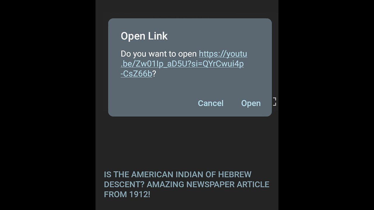 Documentary: American Indian of Hebrew Descent