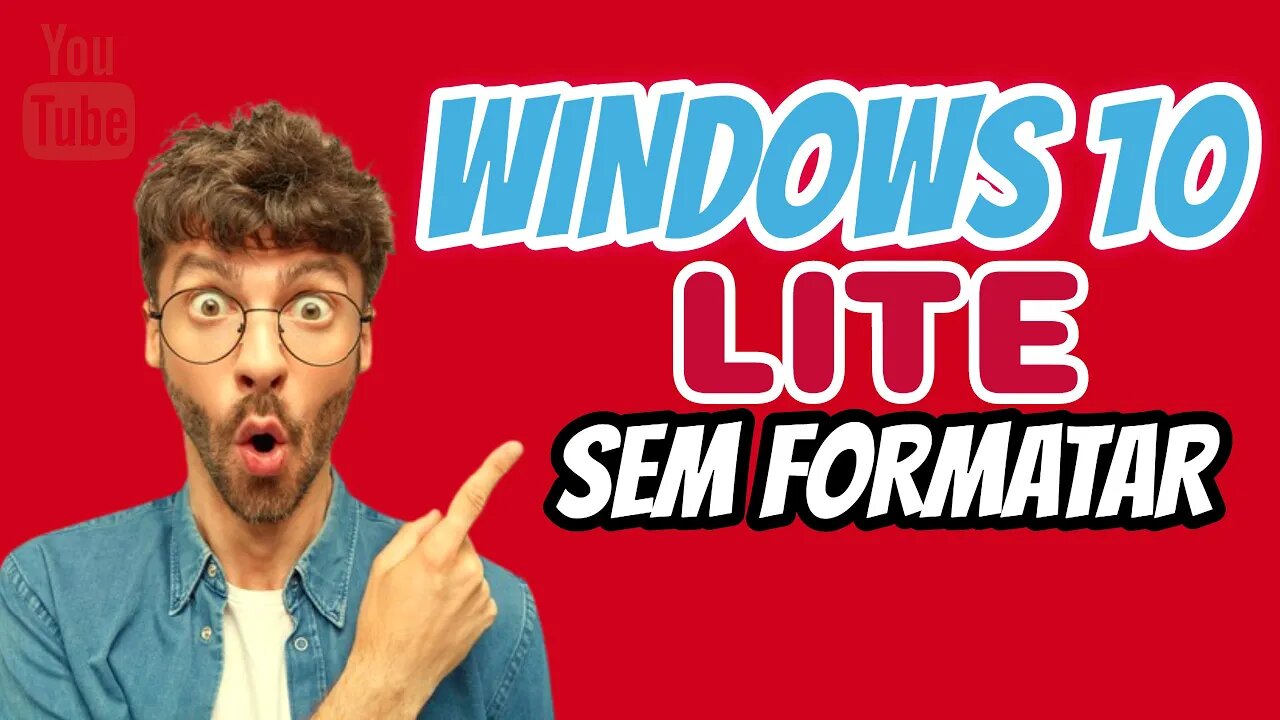 ESSE PROGRAMA VAI TRASFORMAR SEU WINDOWS 10 EM LITE