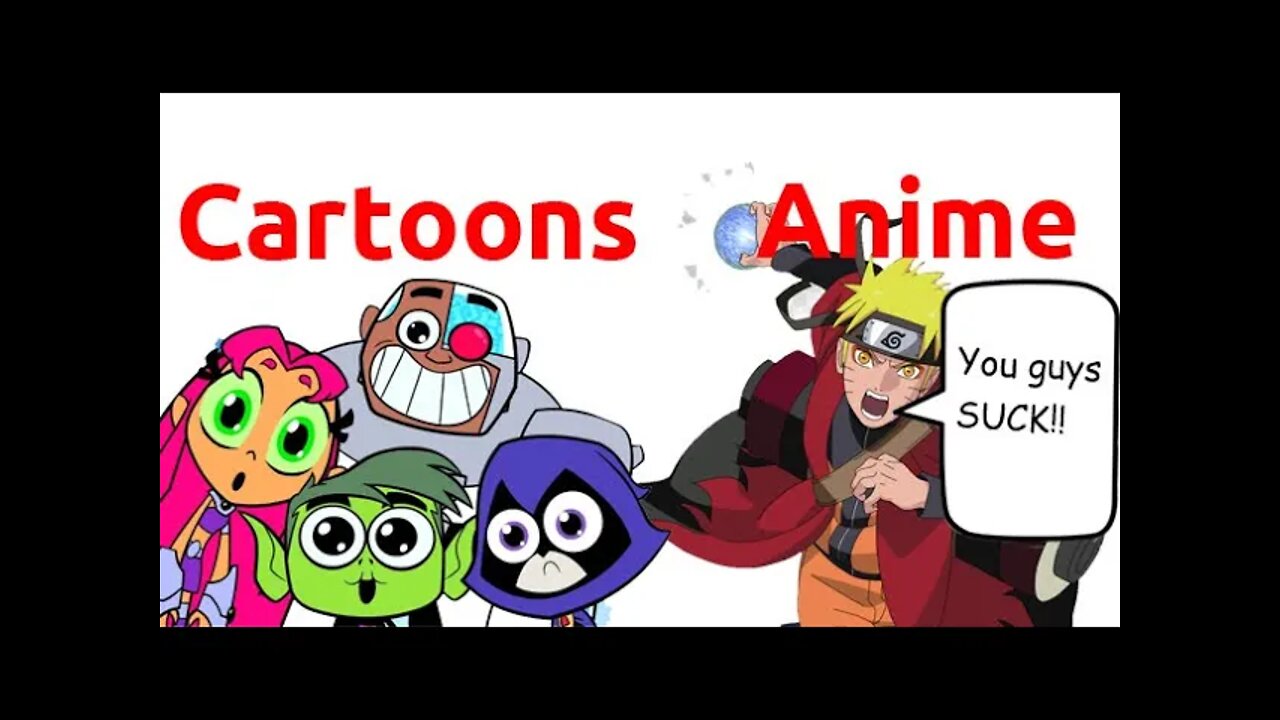 Why Anime Is Better Than American Cartoons #anime