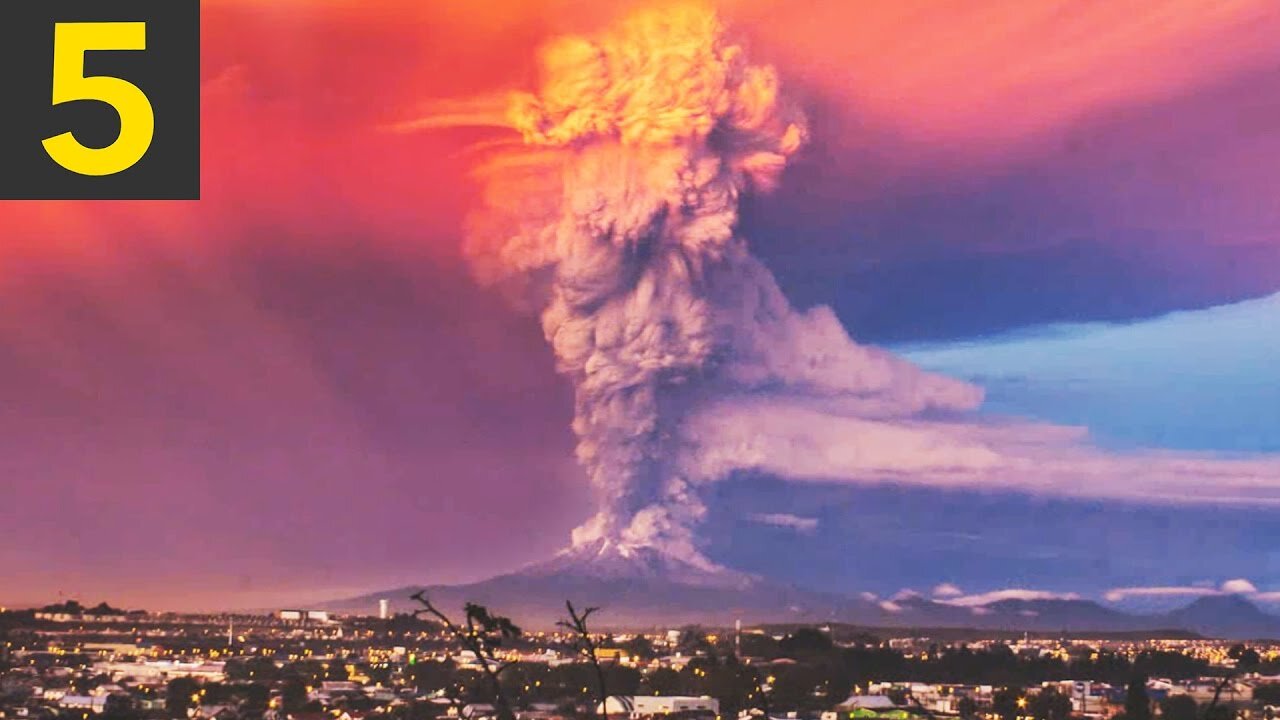 Top 5 Volcano Eruptions Caught on Camera