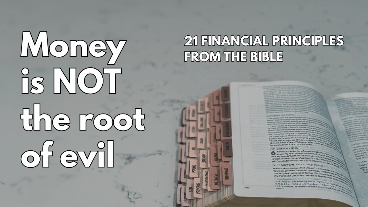 21 Financial Principles From The Bible | How To Invest