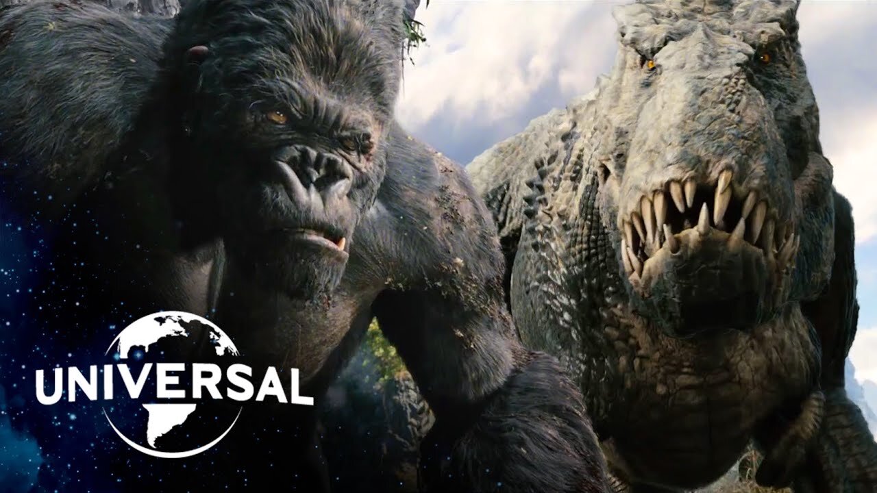 UNIVERSAL PICTURE PRESENTS:King Kong | V. Rex Fight