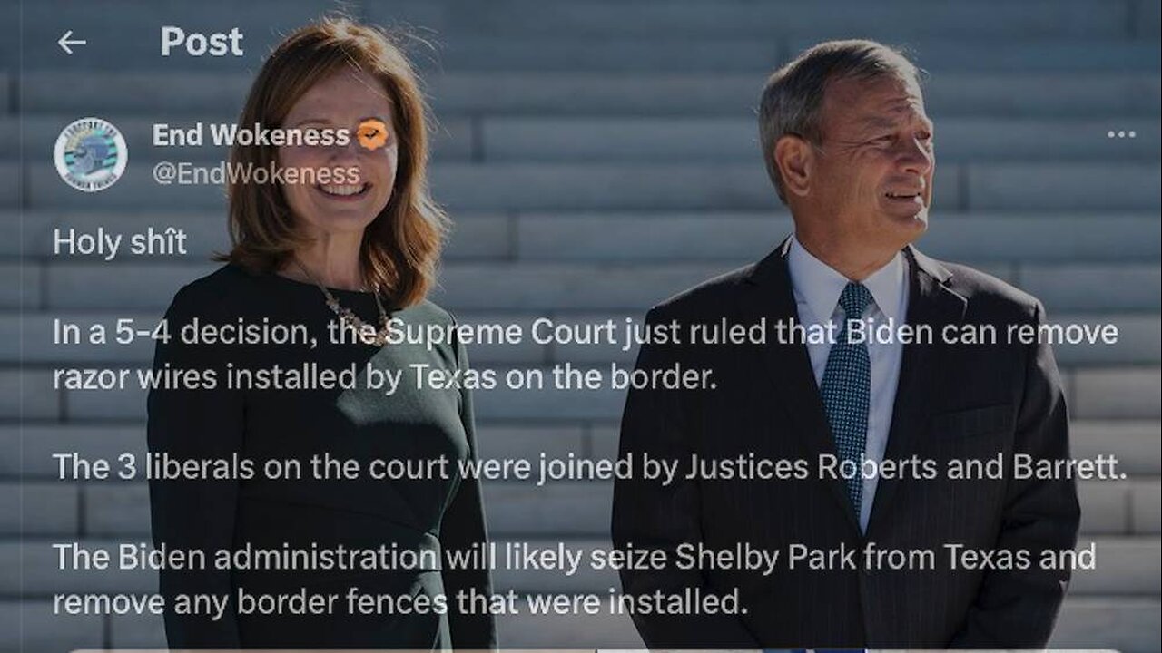 US Supreme Court Openly Endorses Collapse of US Border