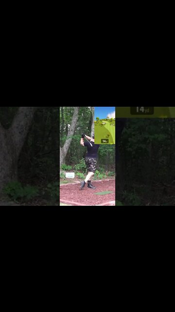 Hole 4 - Kambaku GC #Shorts #Golf #GarminR10 #SimGolf #YoutubeShorts