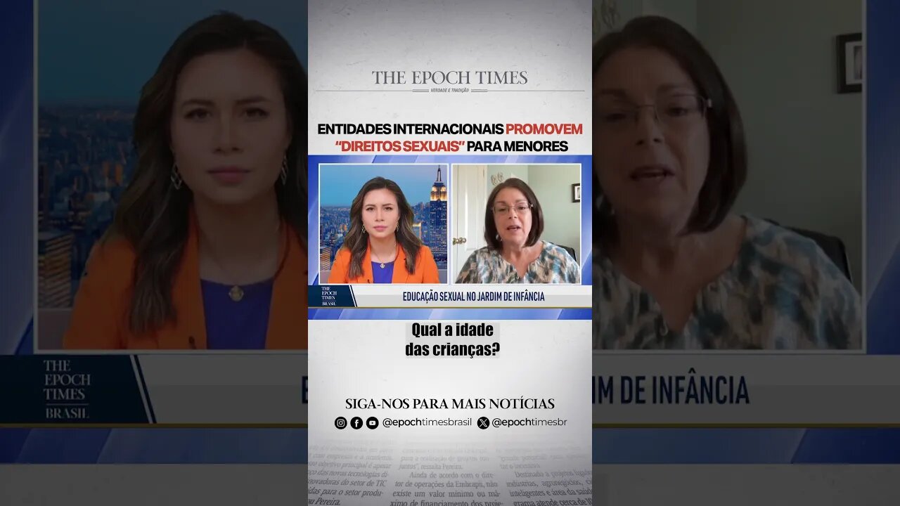 Entidades internacionais promovem "direitos sexuais" para menores