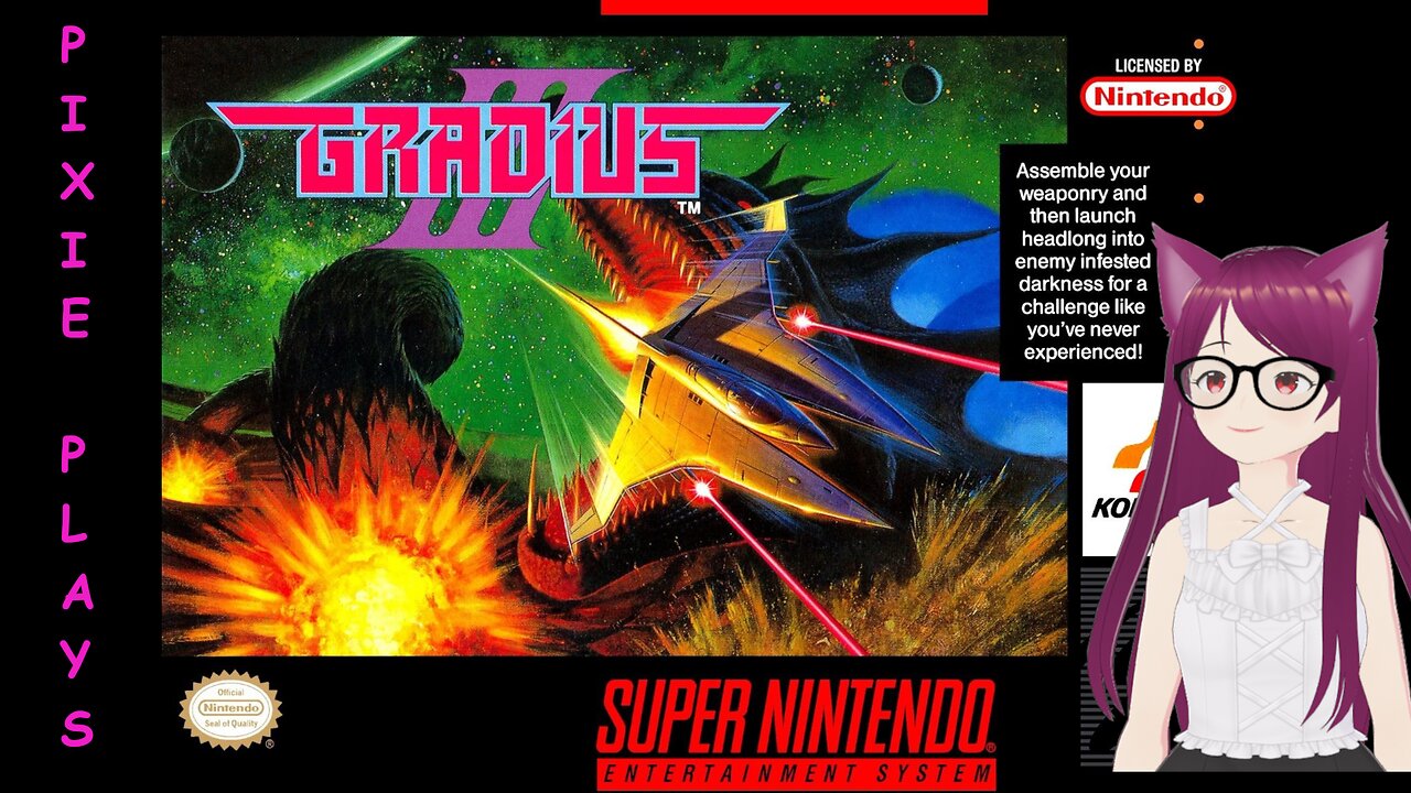 Pixie Plays Gradius III Part 1