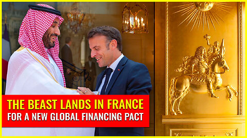 The beast lands in France for a new global financing pact