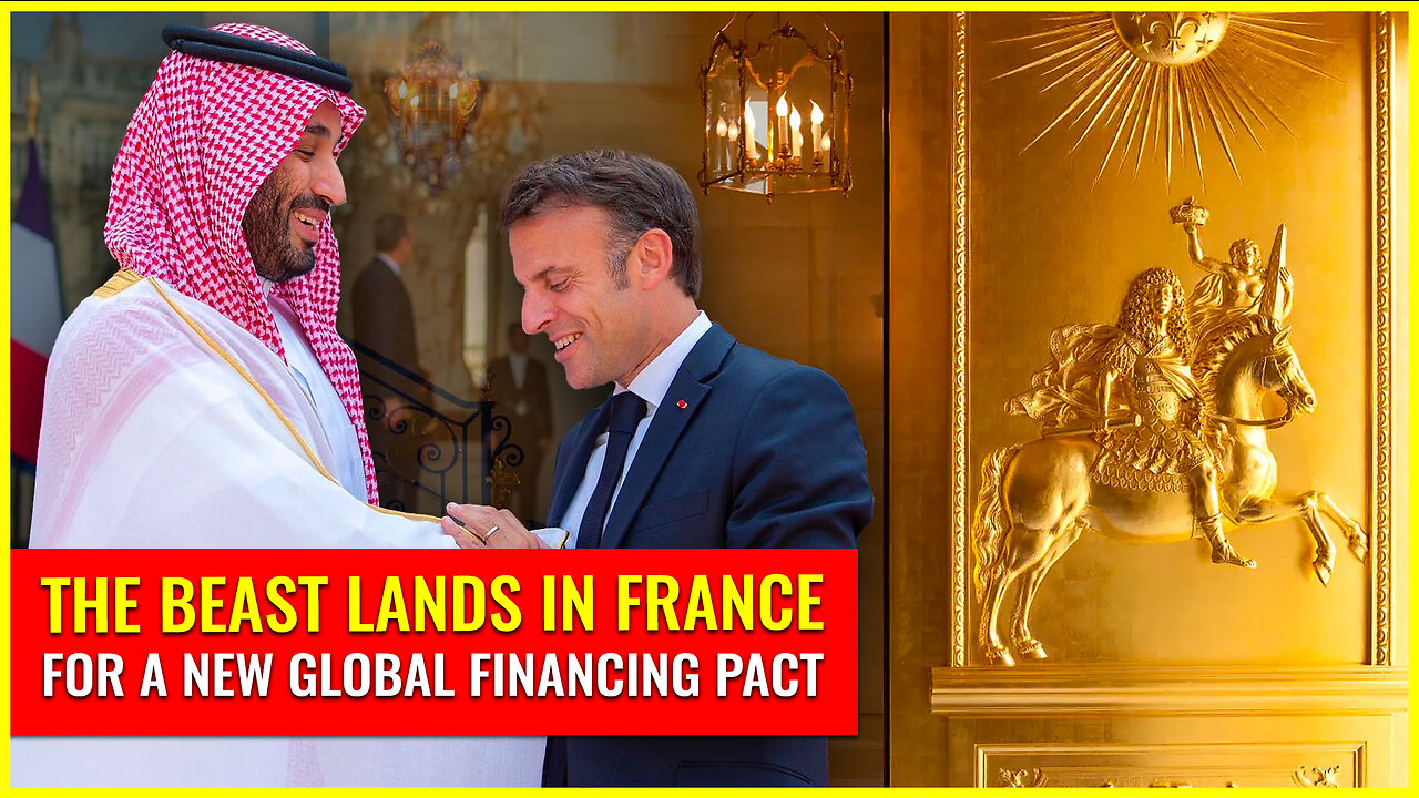 The beast lands in France for a new global financing pact